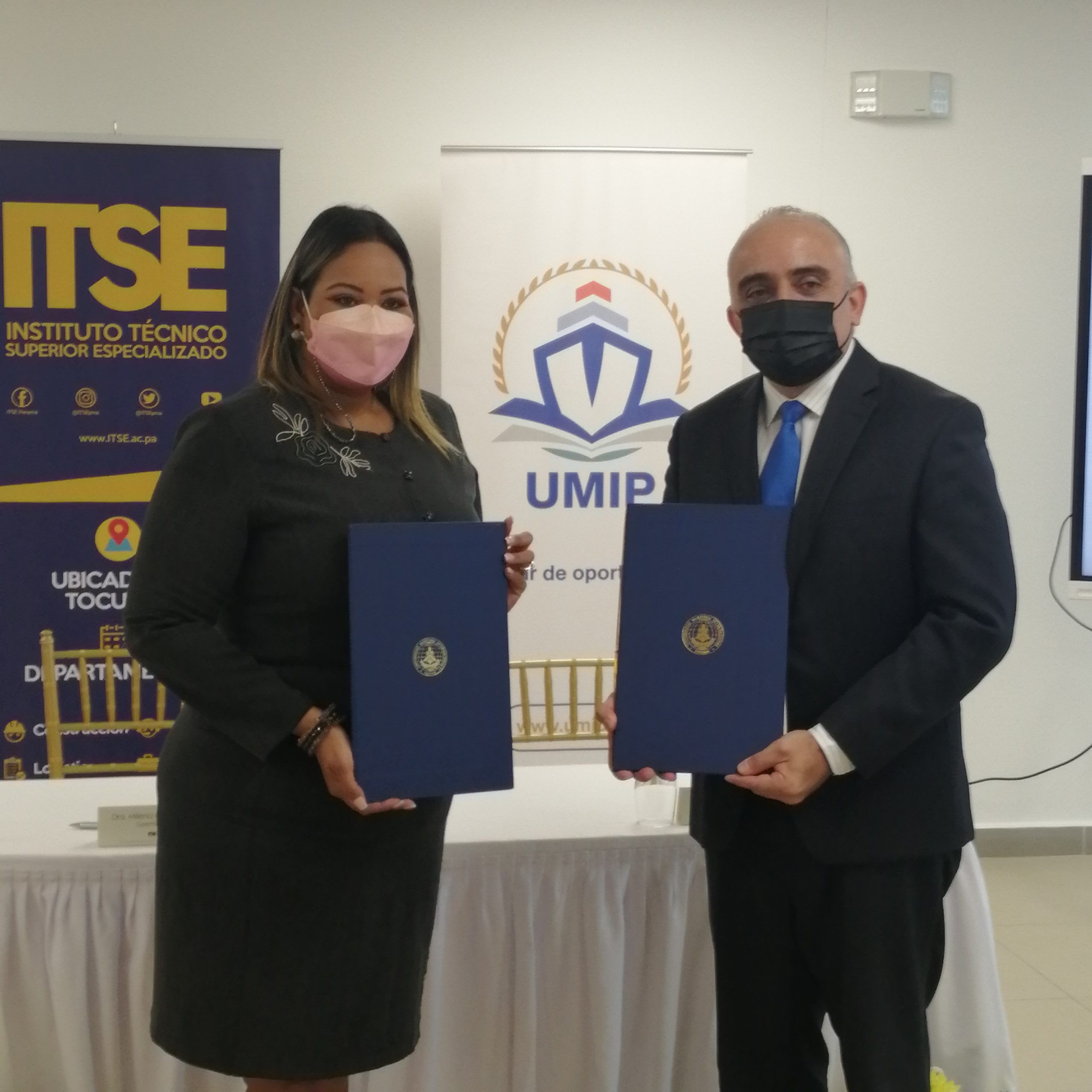 UMIP e ITSE firman convenio para propiciar colaboración en proyectos de capacitación superior
