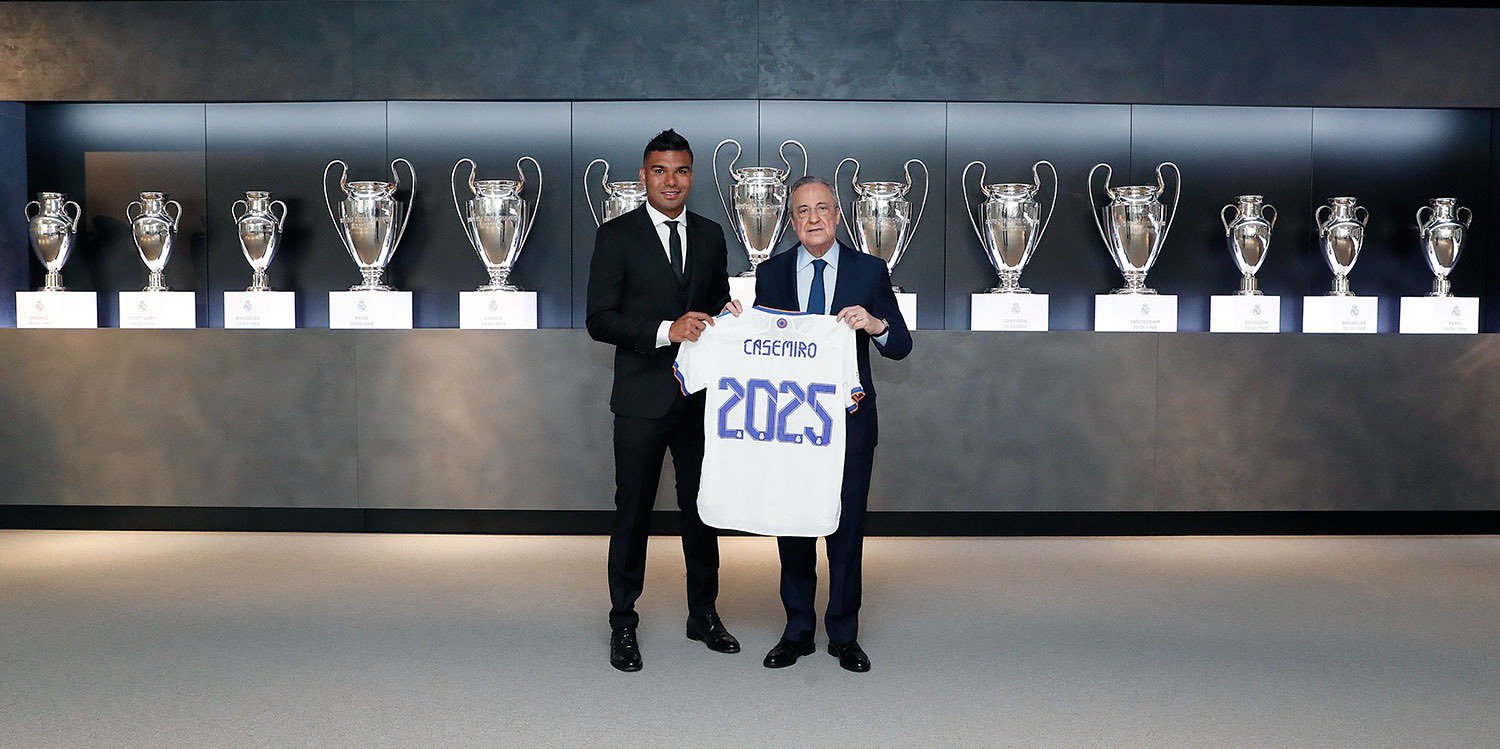 Casemiro renueva hasta 2025 con el Real Madrid