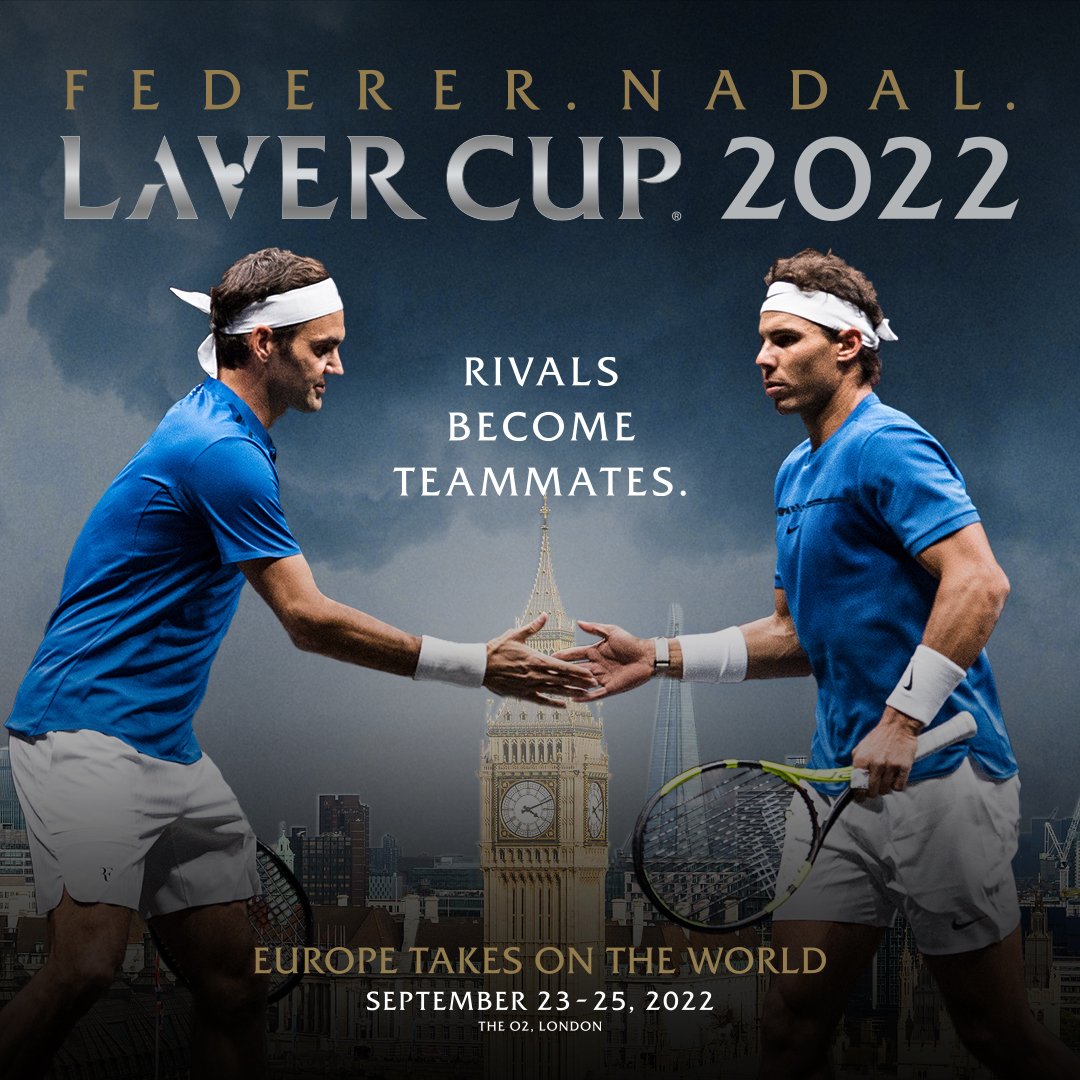 Rafa Nadal y Roger Federer harán equipo